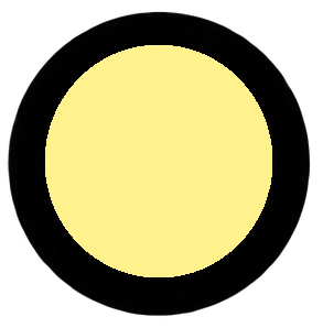 BLACK  & YELLOW CIRCLES